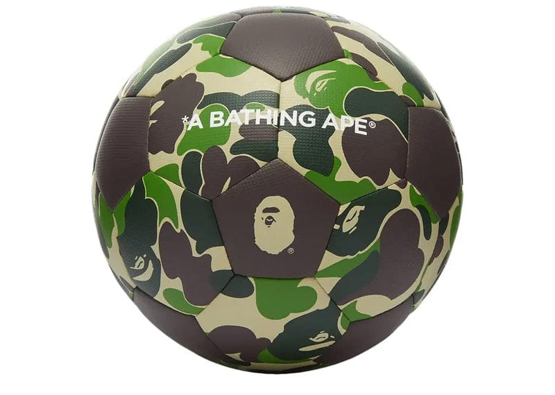 BAPE ABC Camo Soccer Ball Green