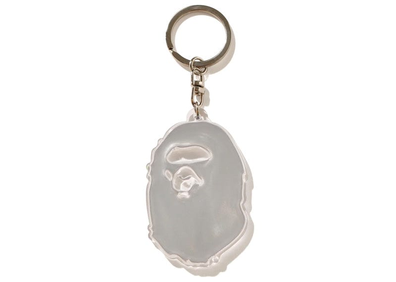BAPE Ape Head Reflective Keychain (FW20) White