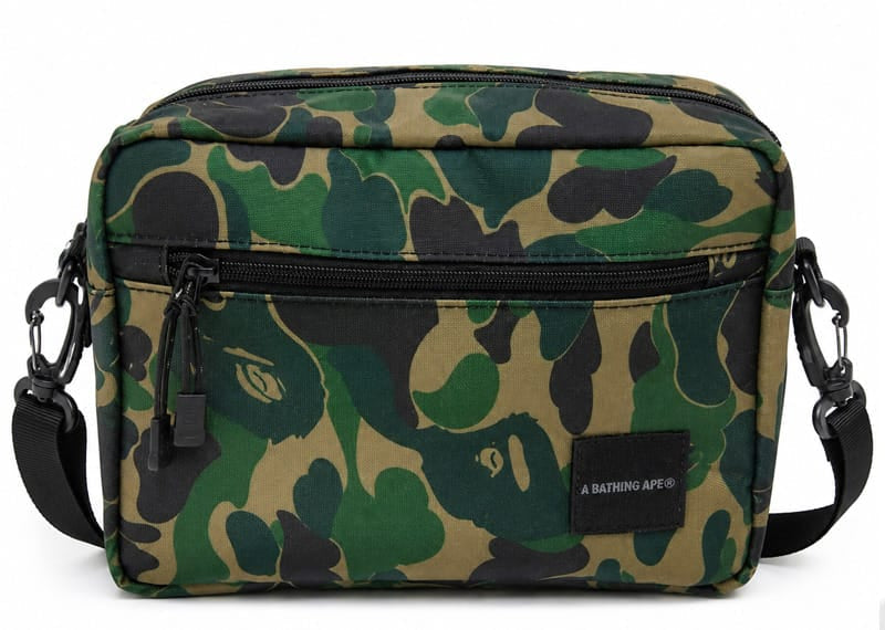 Bape Bathing Ape Sling Bag Cross Body Dark Camo