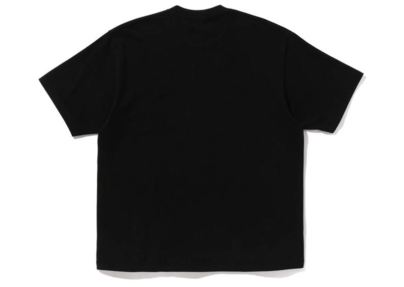 BAPE Camo Logo Print S/S Tee Black