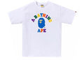BAPE Colors College Tee (SS24) White