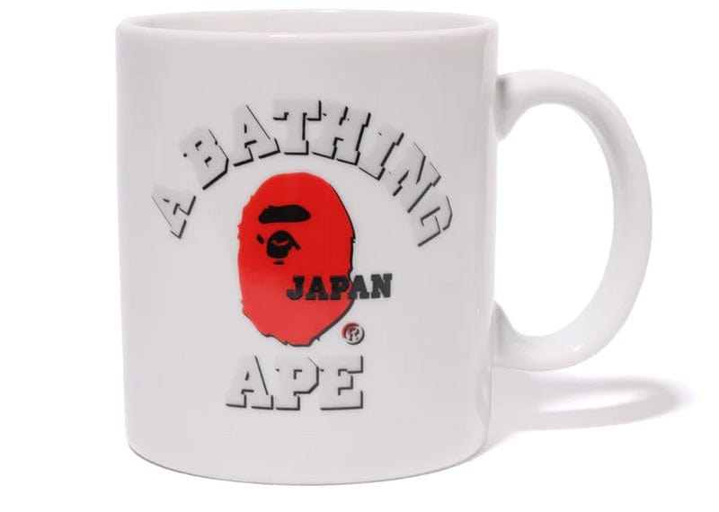 BAPE Japan Souvenir 2 Mug White/Red
