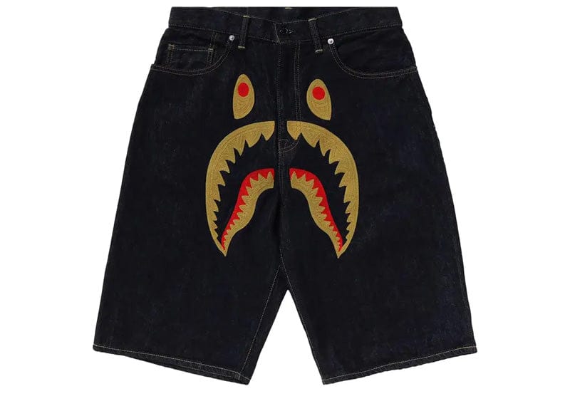 BAPE Shark Denim Shorts (SS24) Indigo