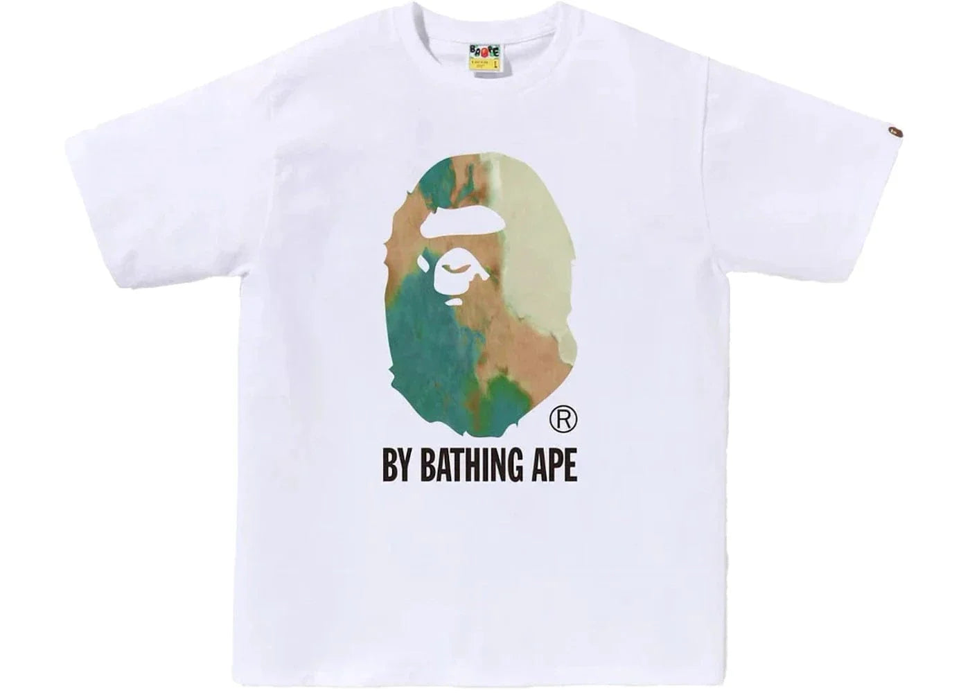 BAPE Tie Dye By Bathing Ape Tee (FW24) Black/Beige