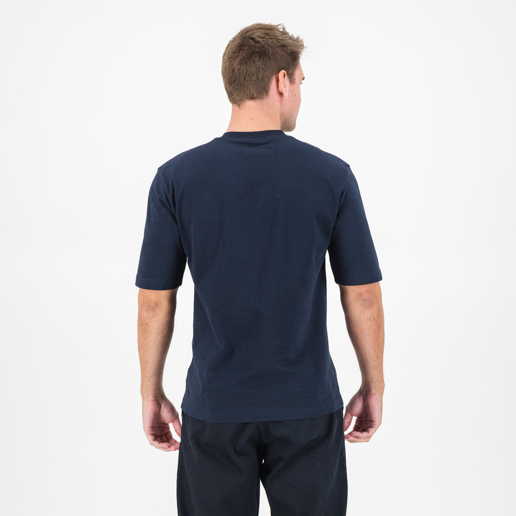 Barcelona FC Shield Boxy Tee-Navy