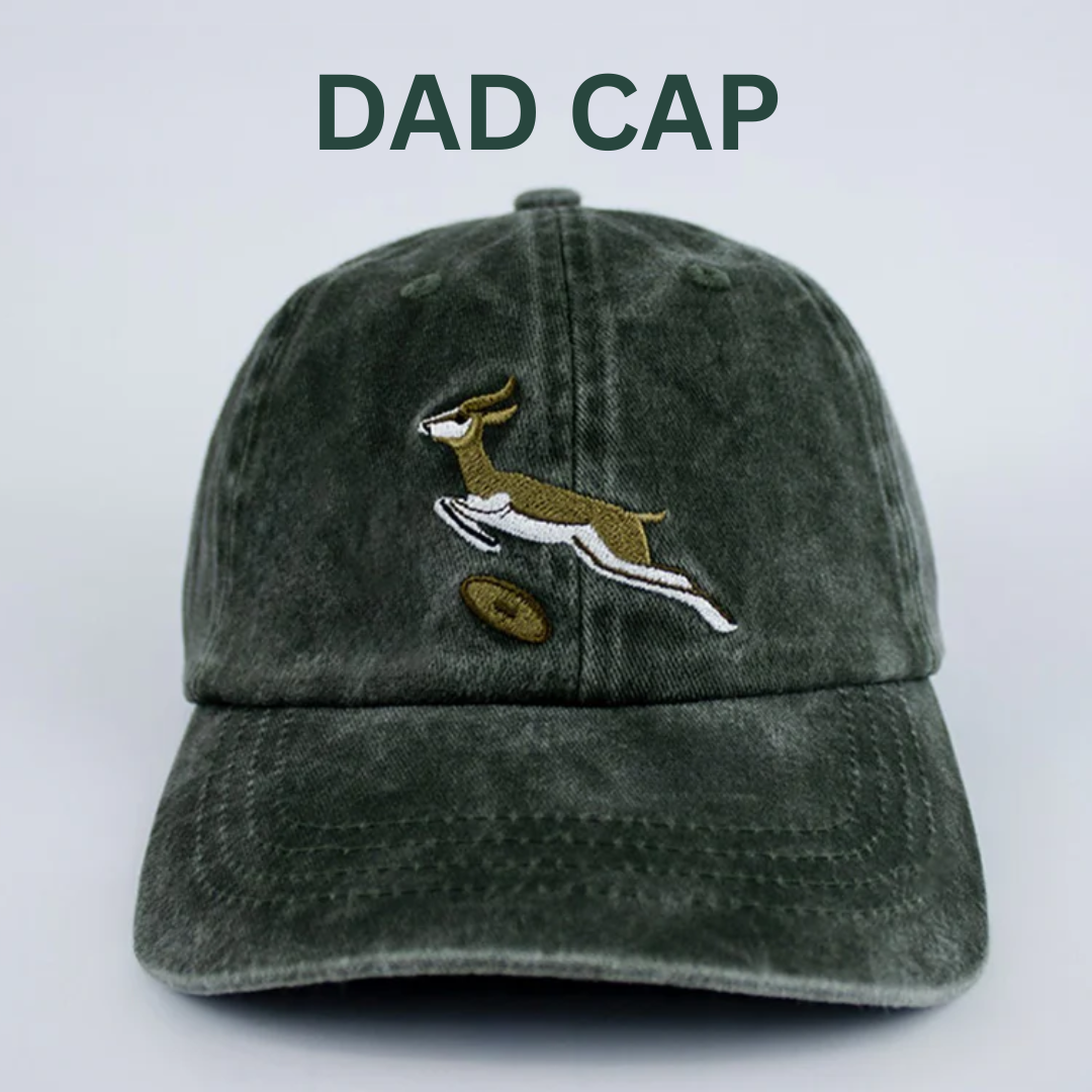 Springboks United Dad Cap Military Olive