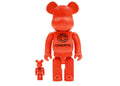 Bearbrick x Concepts Orange Lobster 100% & 400% Set