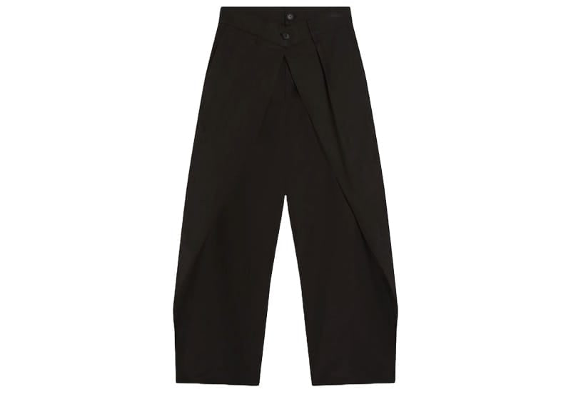 Bershka Crossover Super Baggy Pants Black