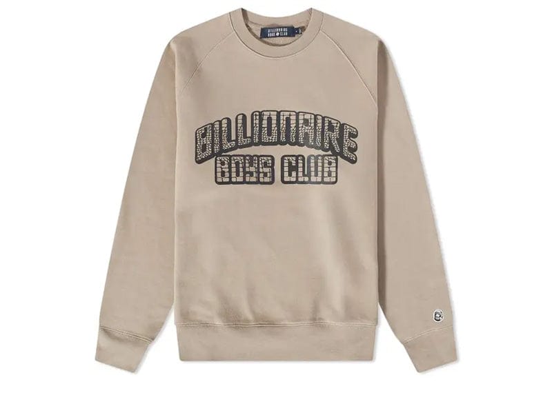 Billionaire Boys Club College Crew Sweat Taupe