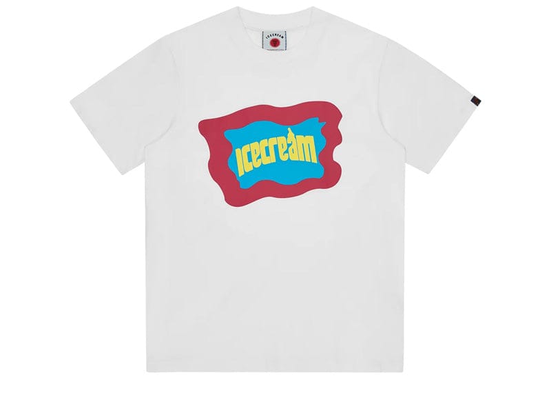 Billionaire Boys Club Ice Cream Block Logo T-Shirt White