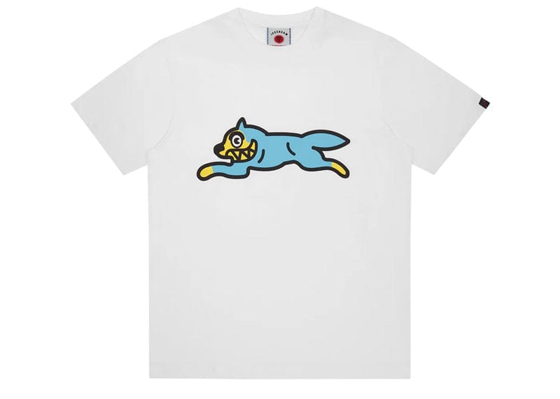 Billionaire Boys Club Ice Cream Checker Running Dog T-Shirt White