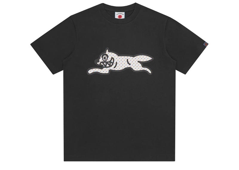 Billionaire Boys Club Ice Cream Polka Dot Running Dog T-Shirt Black
