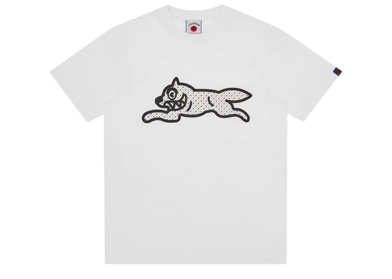 Billionaire Boys Club Ice Cream Polka Dot Running Dog T-Shirt White