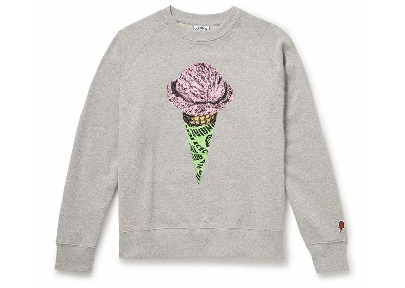 Billionaire Boys Club Ice Cream Single Scoop Crewneck Grey