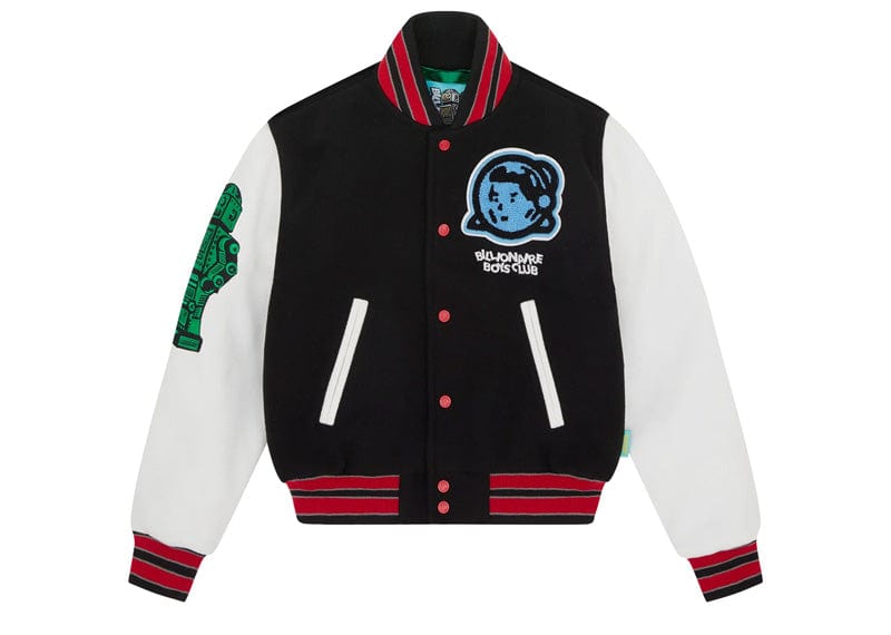Billionaire Boys Club Kids Astro Varsity Jacket Black