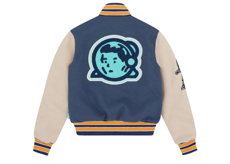 Billionaire Boys Club Kids Astro Varsity Jacket Blue