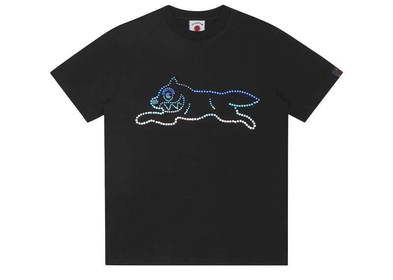 Billionaire Boys Club Running Dog Crystal Tee Black