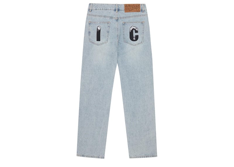 Ice Cream Running Dog Jeans Light Blue