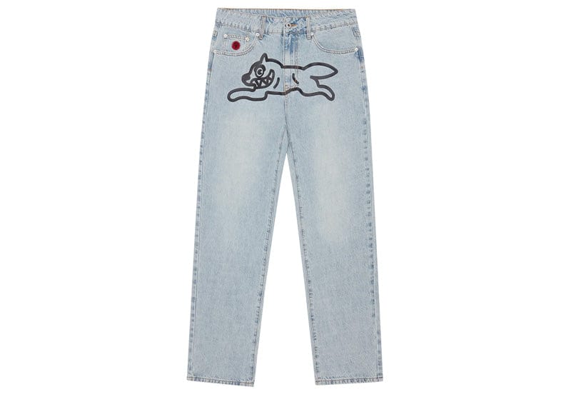 Ice Cream Running Dog Jeans Light Blue
