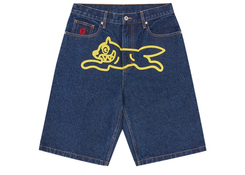 Billionaire Boys Club Running Dog Denim Shorts Indigo