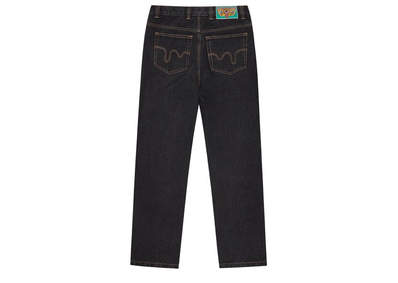 Billionaire Boys Club Running Dog Double Scoop Denim Pants Black