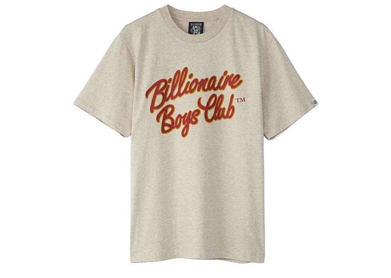Billionaire Boys Club Script Logo Tee Beige