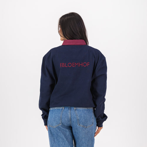 Bloemhof Girls High School LS Rugby Jersey-Navy