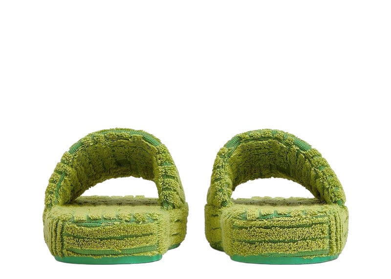 Bottega Veneta Resort Geometric Sandal Parakeet Kiwi