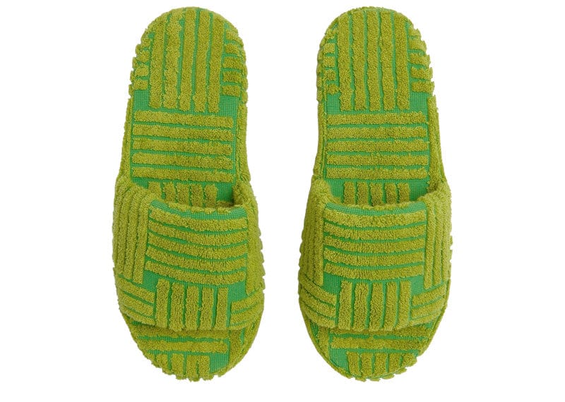 Bottega Veneta Resort Geometric Sandal Parakeet Kiwi