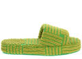 Bottega Veneta Resort Geometric Sandal Parakeet Kiwi