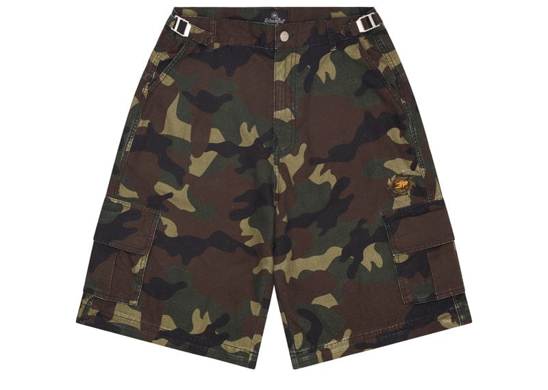 Broken Planet 2-in-1 Ripstop Cargo Pants/Shorts Camo Green