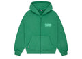 Broken Planet Basic Zip-Up Hoodie Washed Pine Green