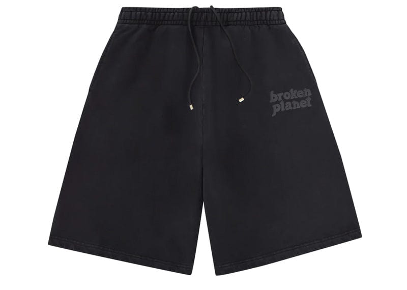 Broken Planet Basics Shorts Washed Midnight Black