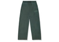 Broken Planet Basics Wide Leg Sweatpants Washed Emerald Green