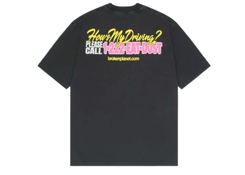 Broken Planet Fast Boyz Tee Midnight Black
