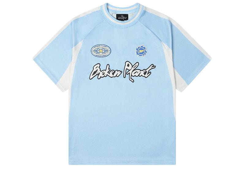 Broken Planet Football Jersey Light Blue