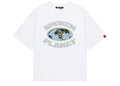 Broken Planet Grid Tee Snow White