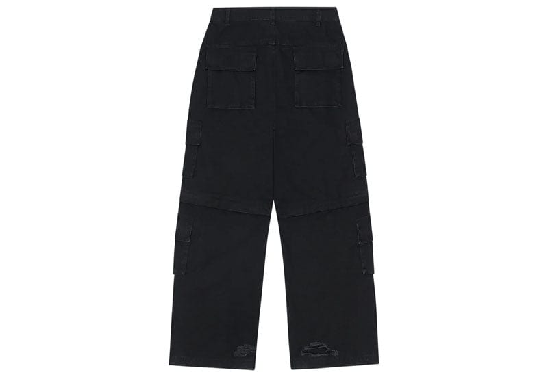 Broken Planet Market 2-in-1 Cargo Pants/Shorts Black