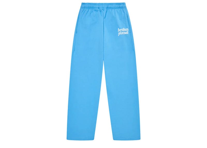 Broken Planet Market Basics Straight Leg Sweatpants Light Blue