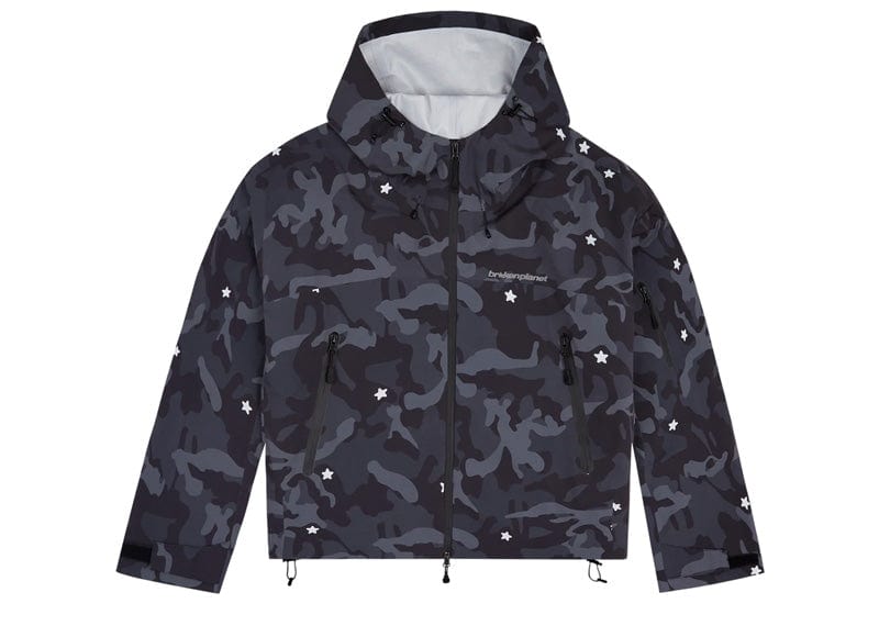 Broken Planet Market Star Tech Jacket Black Camo