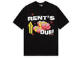 Broken Planet Market x Nemzzz Rents Due Tee Midnight Black