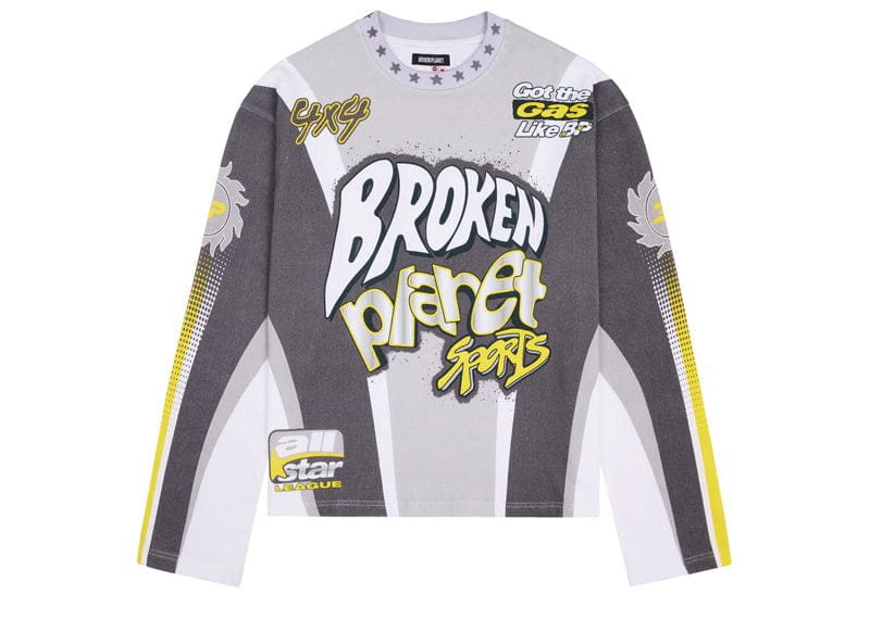 Broken Planet Sports Long Sleeve Grey