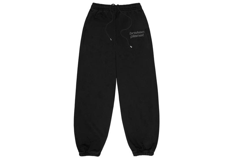 Broken Planet Star Logo Cuffed Sweatpants Midnight Black