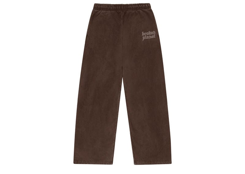 Broken Planet Straight Leg Sweatpants Chocolate Brown