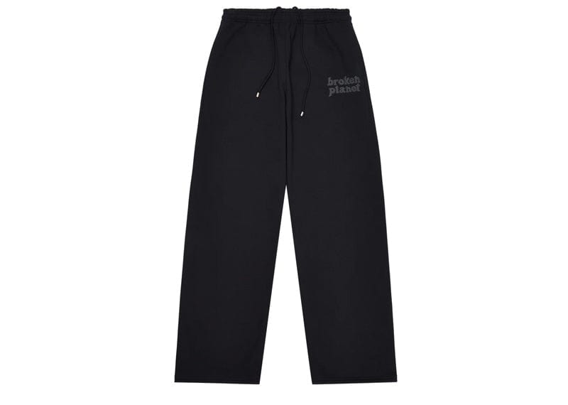 Broken Planet Straight Leg Sweatpants Midnight Black