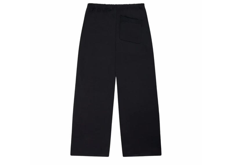 Broken Planet Straight Leg Sweatpants Midnight Black White