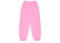 Broken Planet Sun Cuffed Zip Up Sweatpants Pink