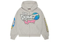 Broken Planet The Planet Is Your Zip Up Hoodie Ash Heather Grey