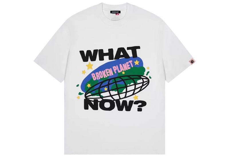 Broken Planet What Now Tee White