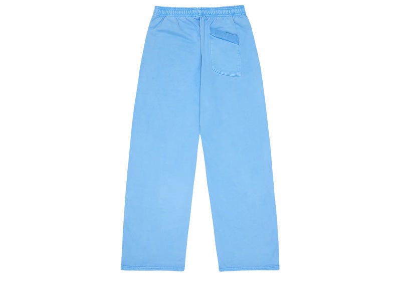Broken Planet Wide Leg Sweatpants Washed Light Blue